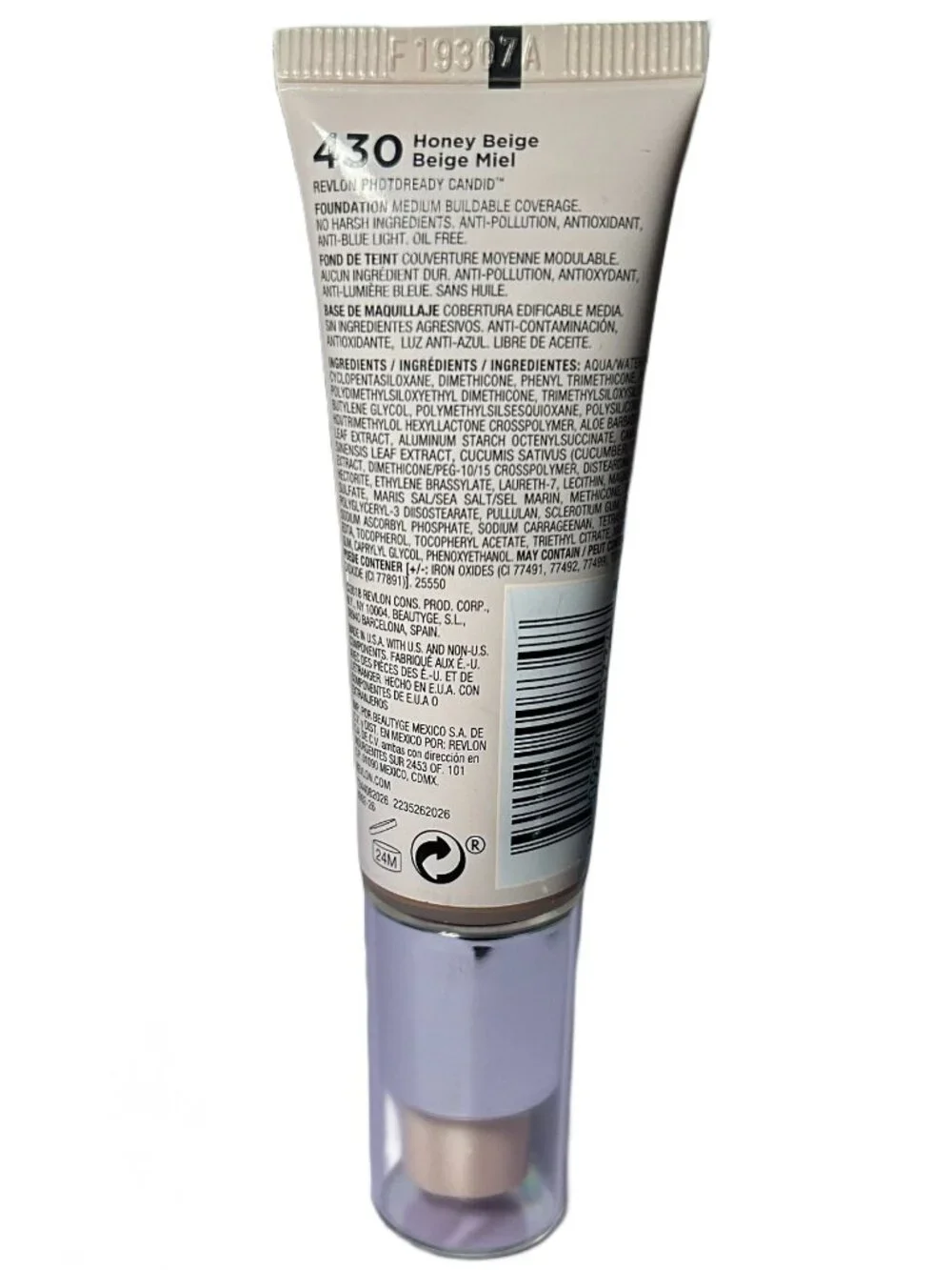 Revlon PhotoReady Candid Foundation 430 Honey Beige